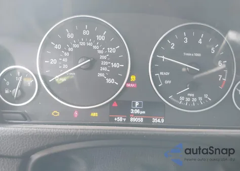 2015 BMW 328I from USA, damaged, VIN WBA3A5C54FP604792